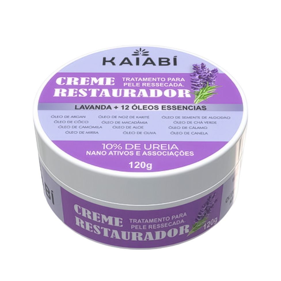 Creme Restaurador, Tratamento para pele Ressecada.
