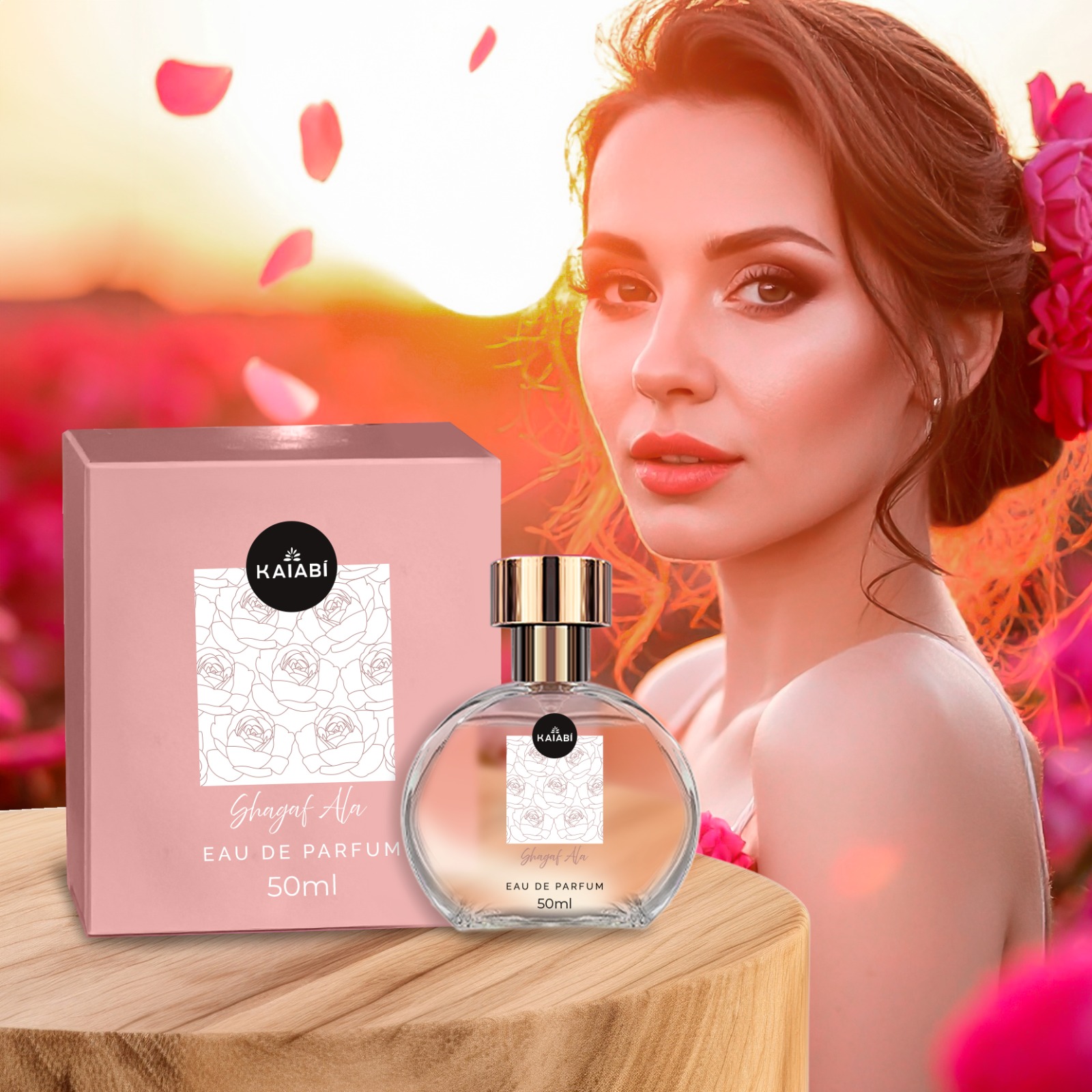 Perfume Árabe Feminino Shagaf Ala 50ml.