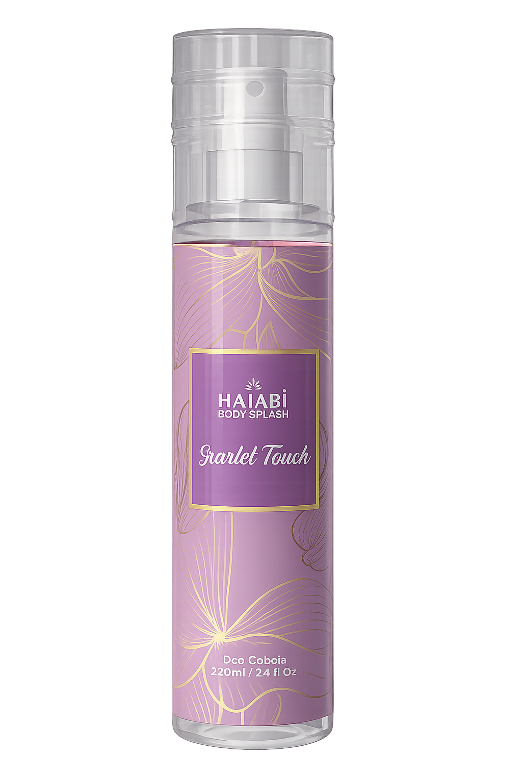 Body Splash Scarlet Touch Unissex